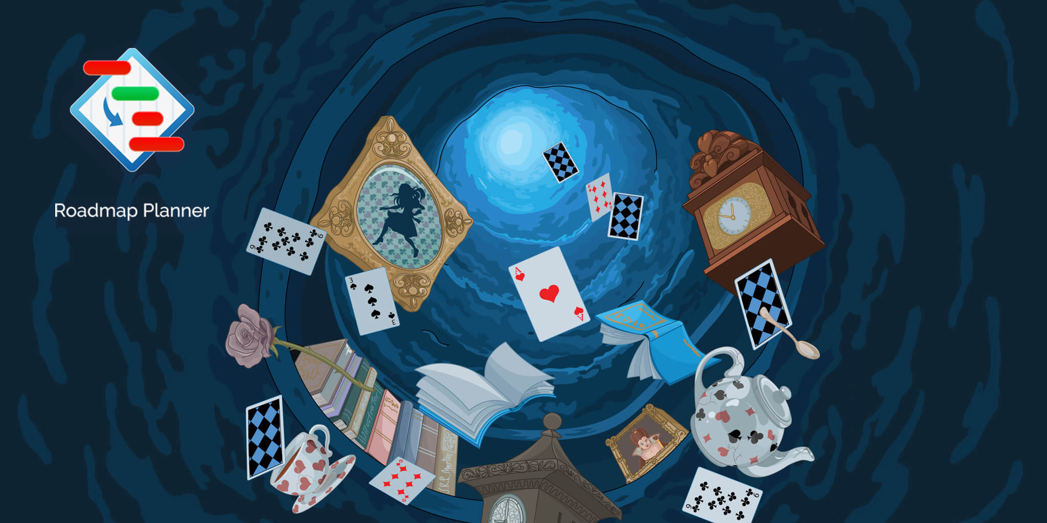 Plans, goals, and ideas falling down the rabbit hole