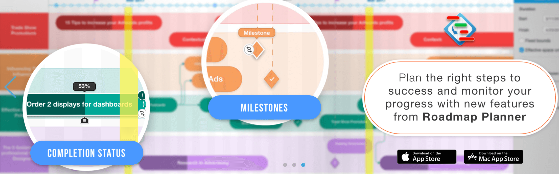 Plan the right steps to success with strategy planning service Roadmap Planner