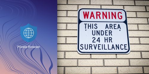 Big Brother Is Watching. Warning sign for would be intruders and those who desire privacy