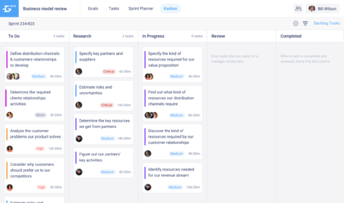 Kanban Agile Project Management via Goals by KeepSolid