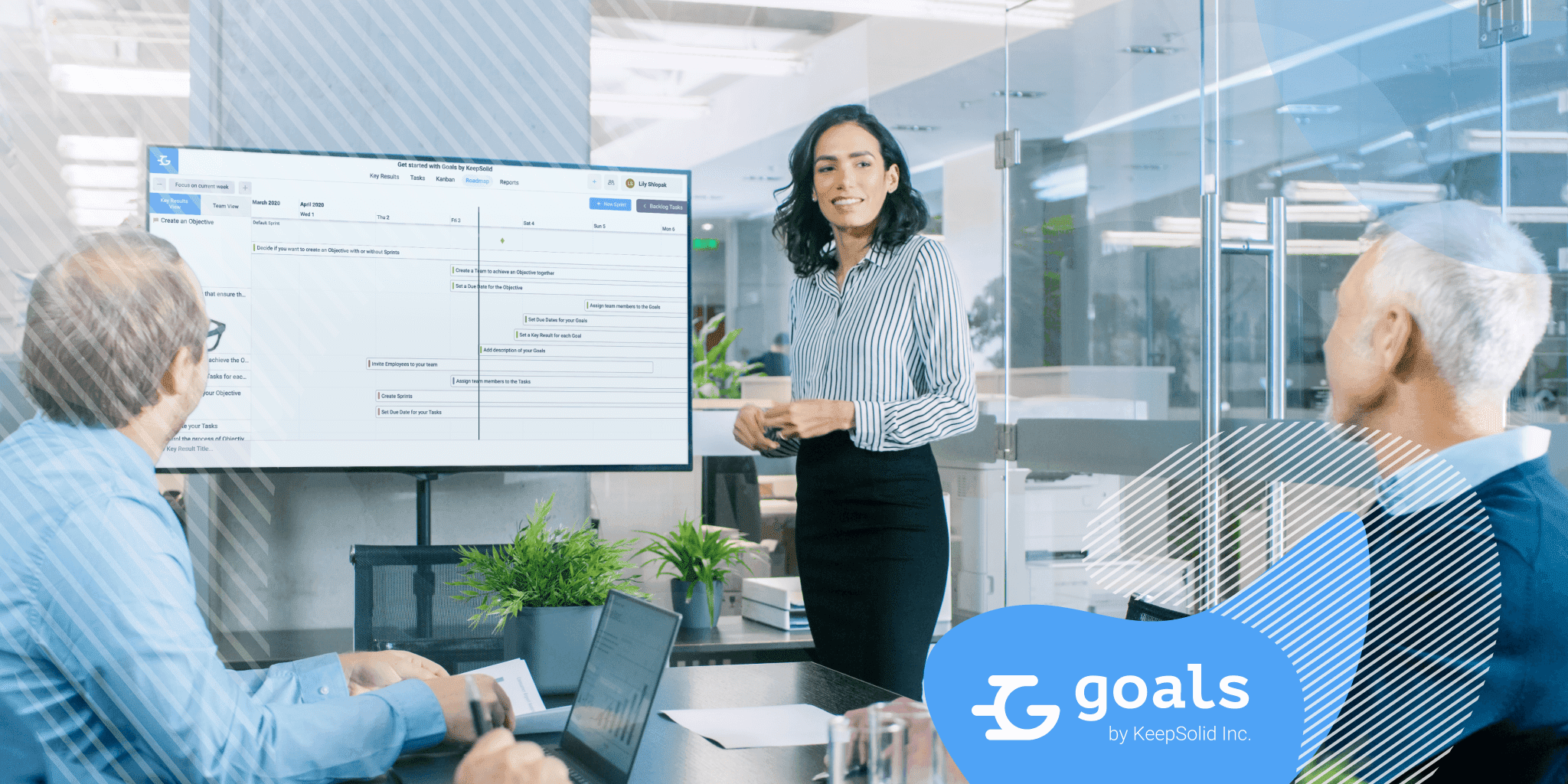 Create and present your own product roadmap with Goals by KeepSolid