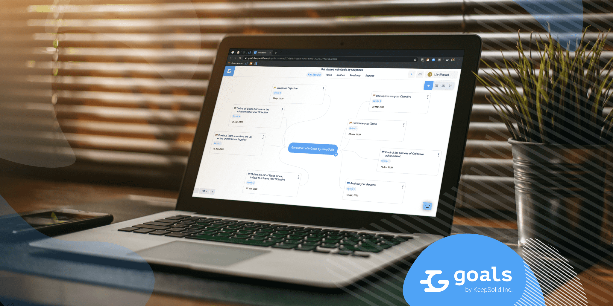 Goals by KeepSolid - OKR app for personal and business OKRs