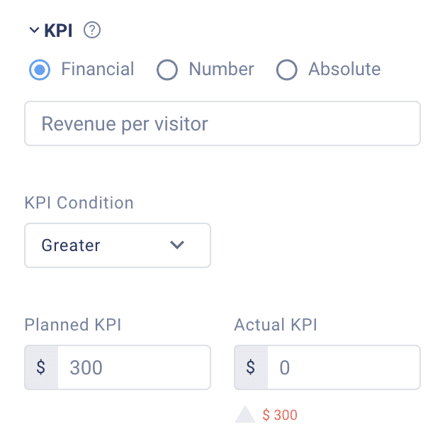 eCommerce Metrics and KPIs in KeepSolid Goals