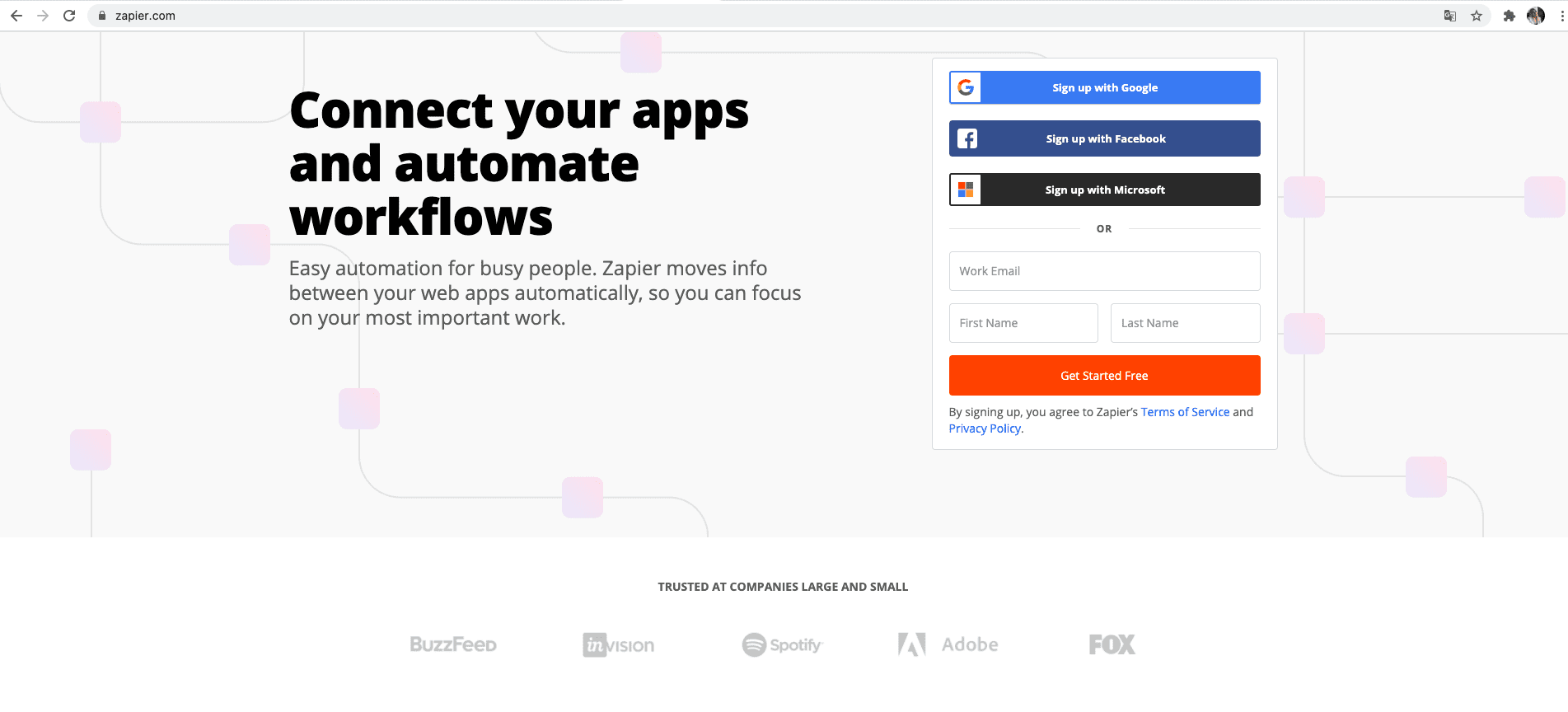 Connect your apps and automate workflow