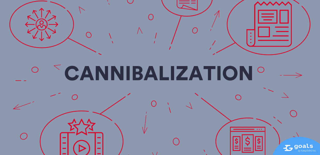 Learn the definition of Cannibalization