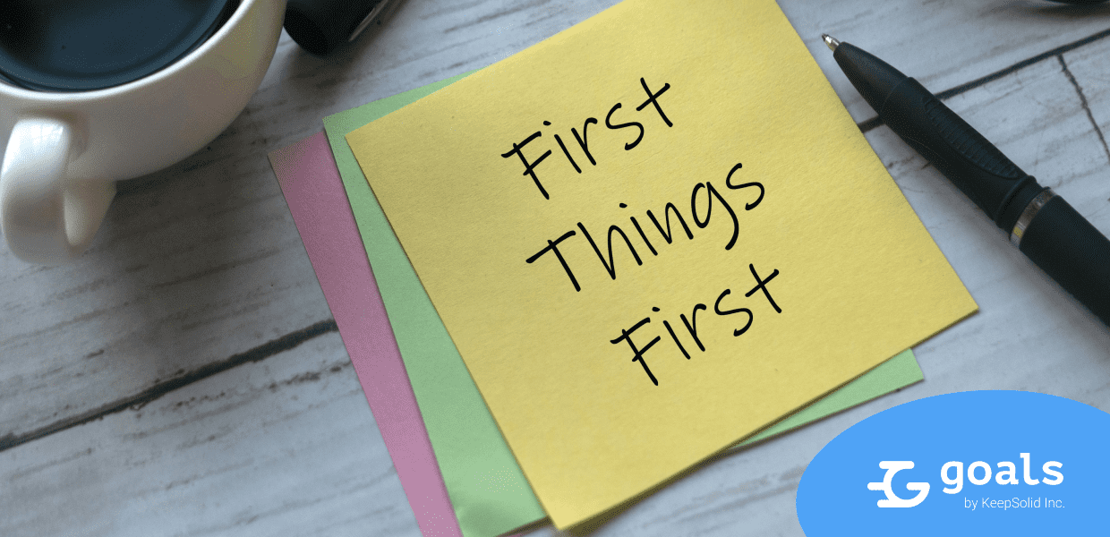 Learn the definition of prioritization