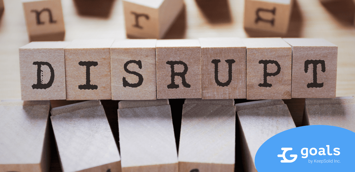 Learn the definition of product disruptor